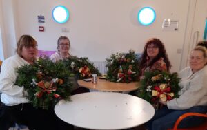 Stranraer services christmas mental health deoration workshop