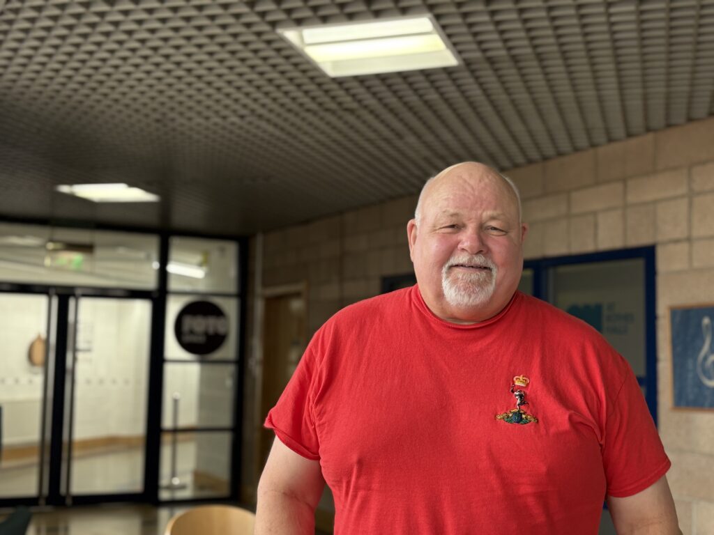 Mike’s story: life after loss and the courage to change  - men's mental health - men in red t-shirt