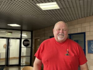 Mike’s story: life after loss and the courage to change  - men's mental health - men in red t-shirt