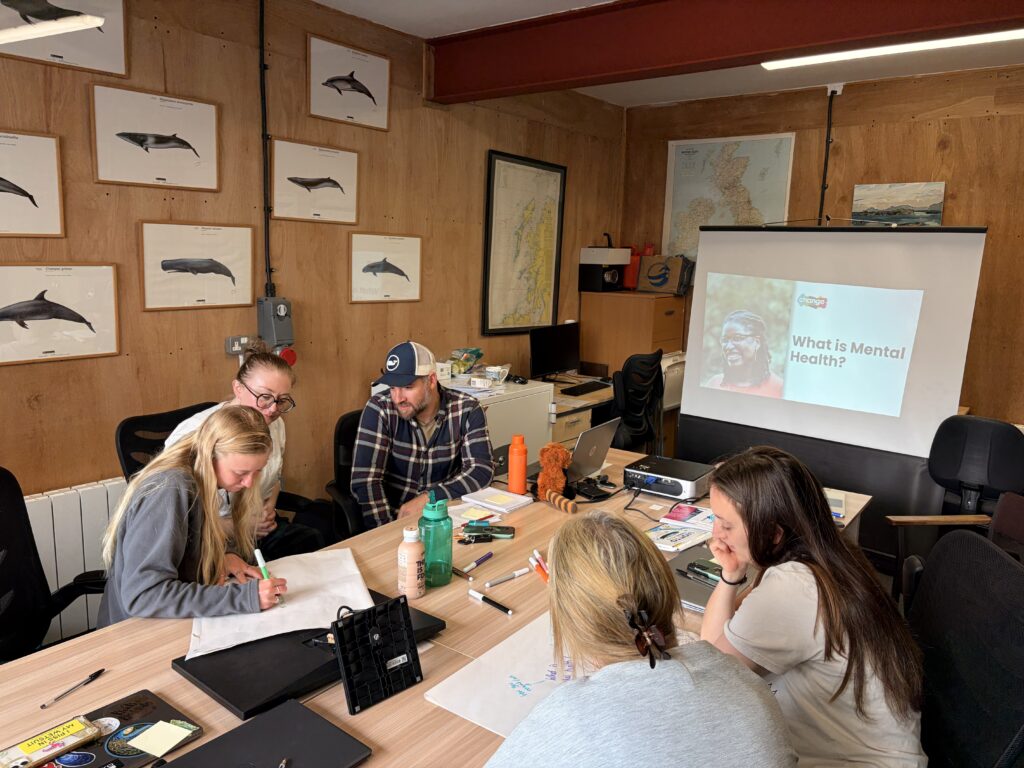 Mental Health Champions for Islanders - mental health training delivery on Isle of Mull